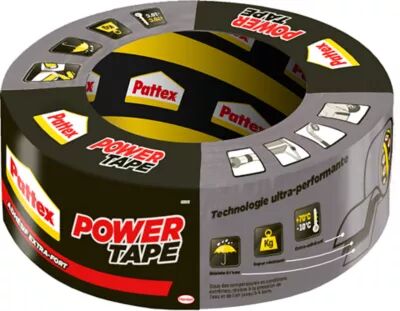 Adhésif Réparation Power Tape Gris 30m - PATTEX