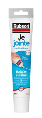 Mastic Sanitaires Go® Je Jointe blanc 50 mL - RUBSON