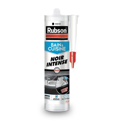 Mastic Bain & Cuisine noir intense 280 mL - RUBSON