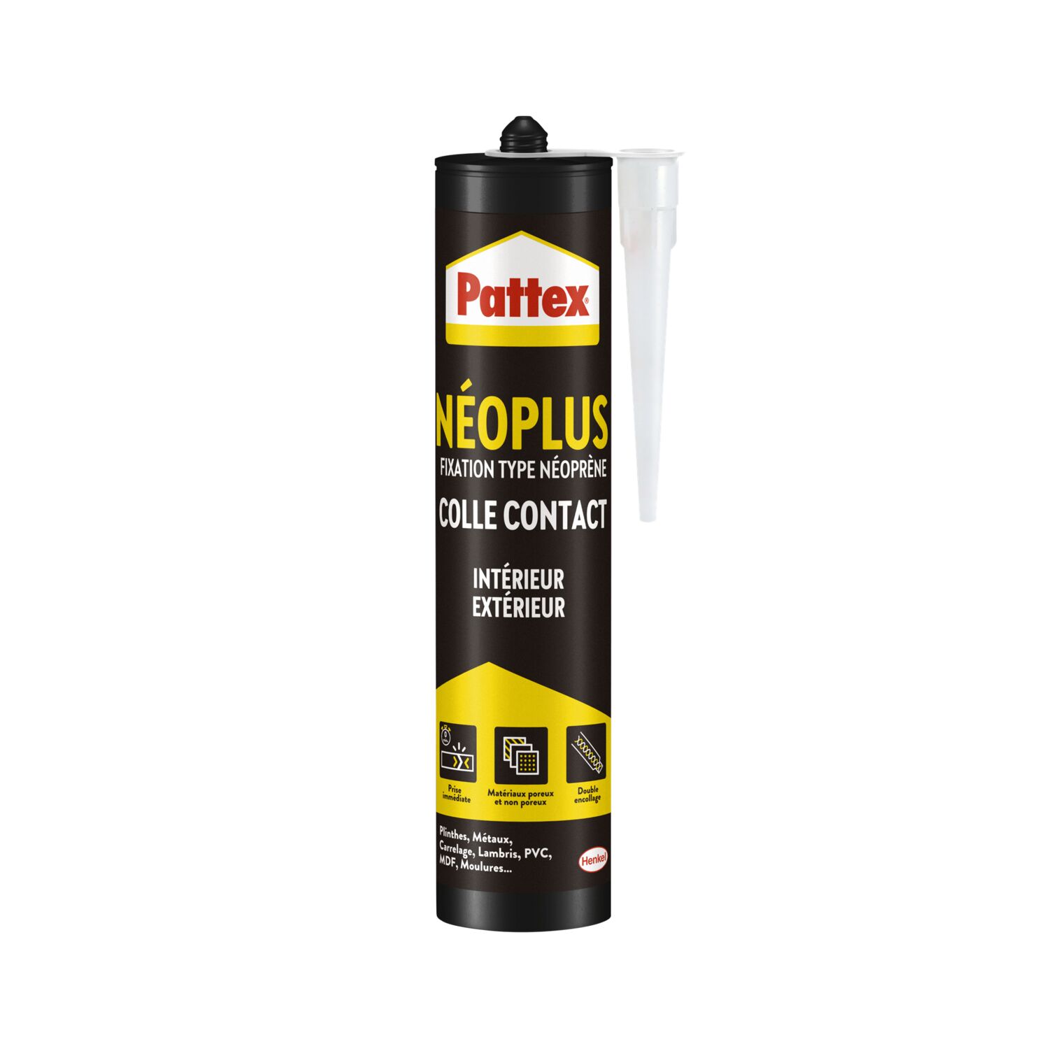 Pattex colle fixation Néoplus cartouche 390g - PATTEX