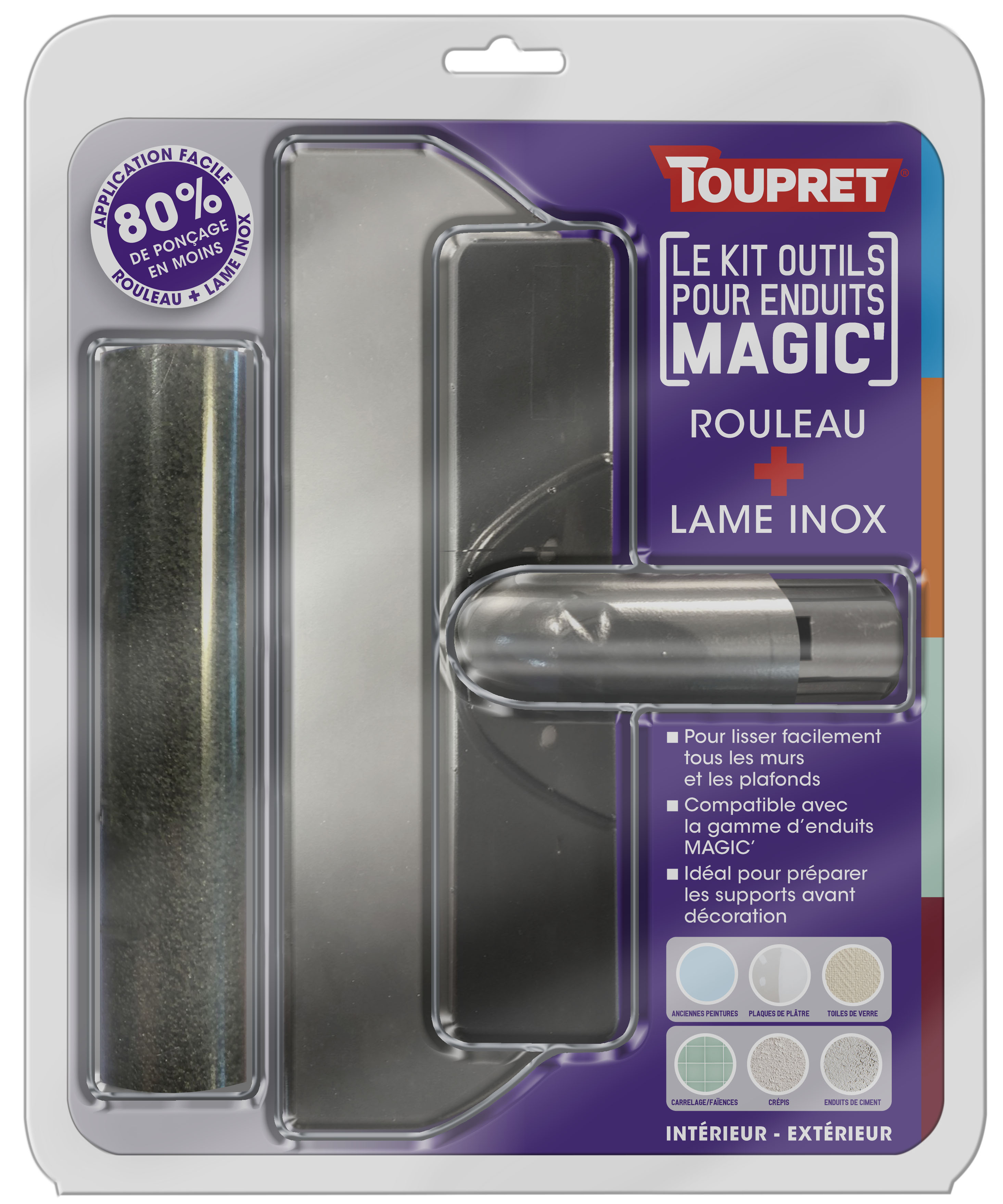 Kit outils Magic pour lissage facile TOUPRET