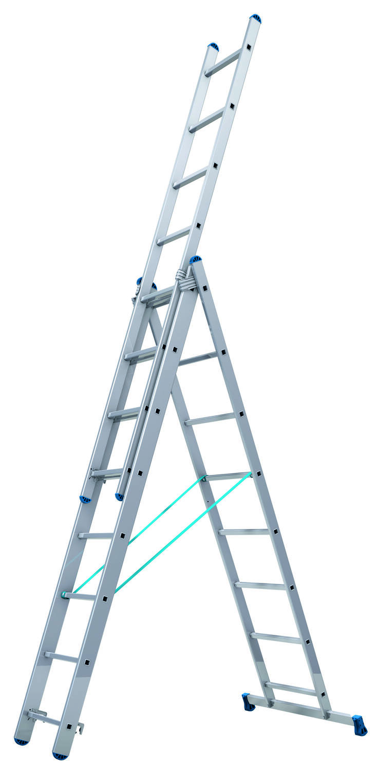 Echelle transformable alu 3x8 2,27-5,07m - BRICO