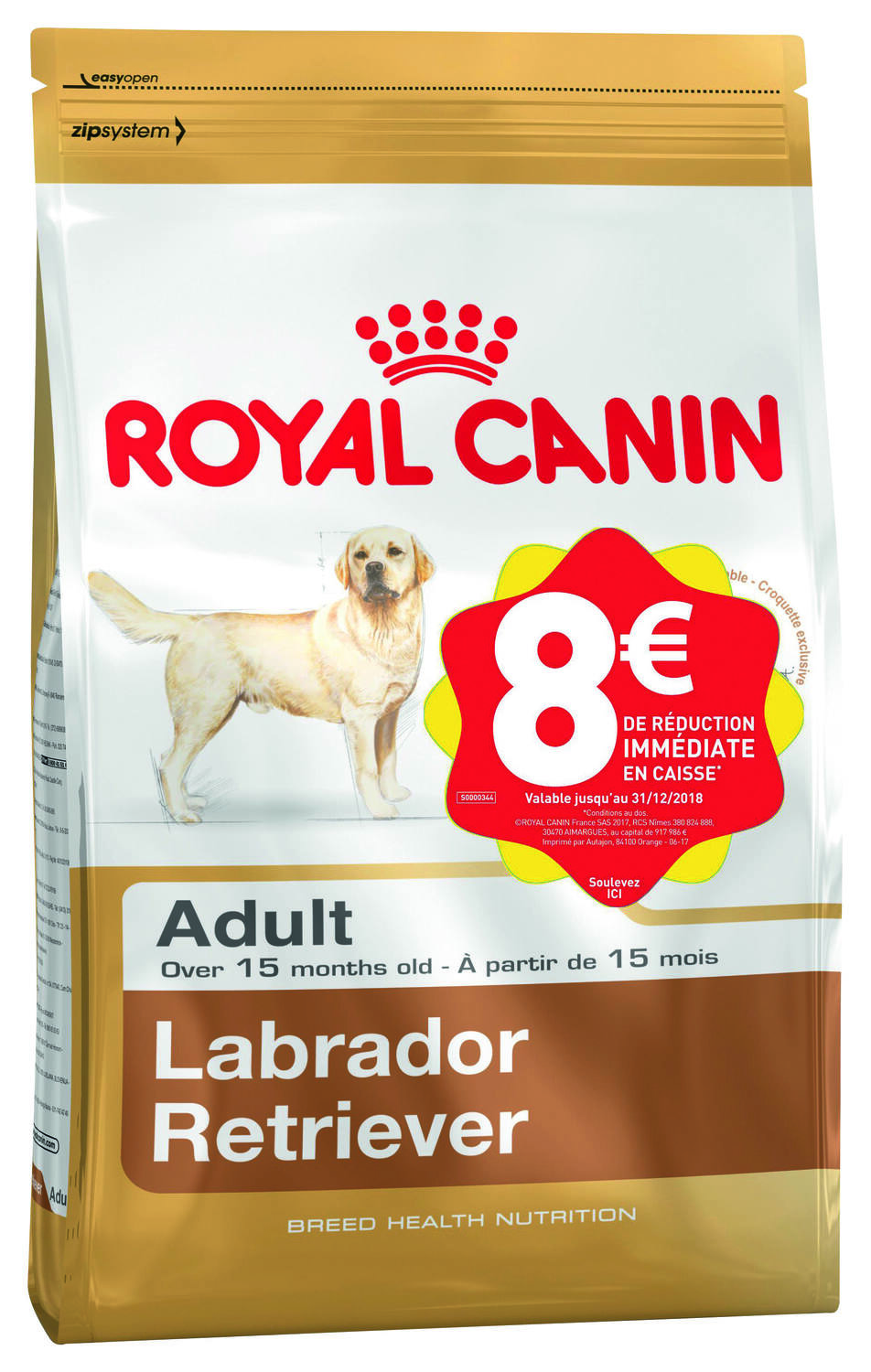 Croquette chien Labrador adult 12kg - ROYAL CANIN