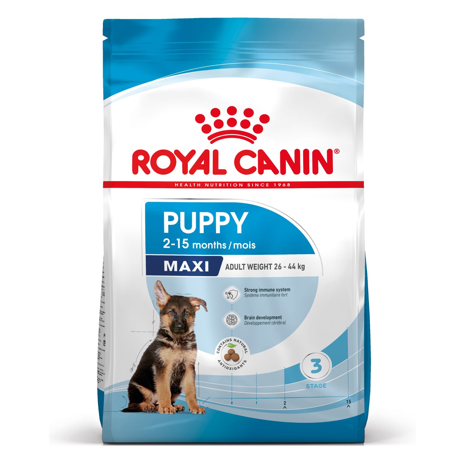 Croquettes pour chien Puppy Maxi 3Kg - ROYAL CANIN