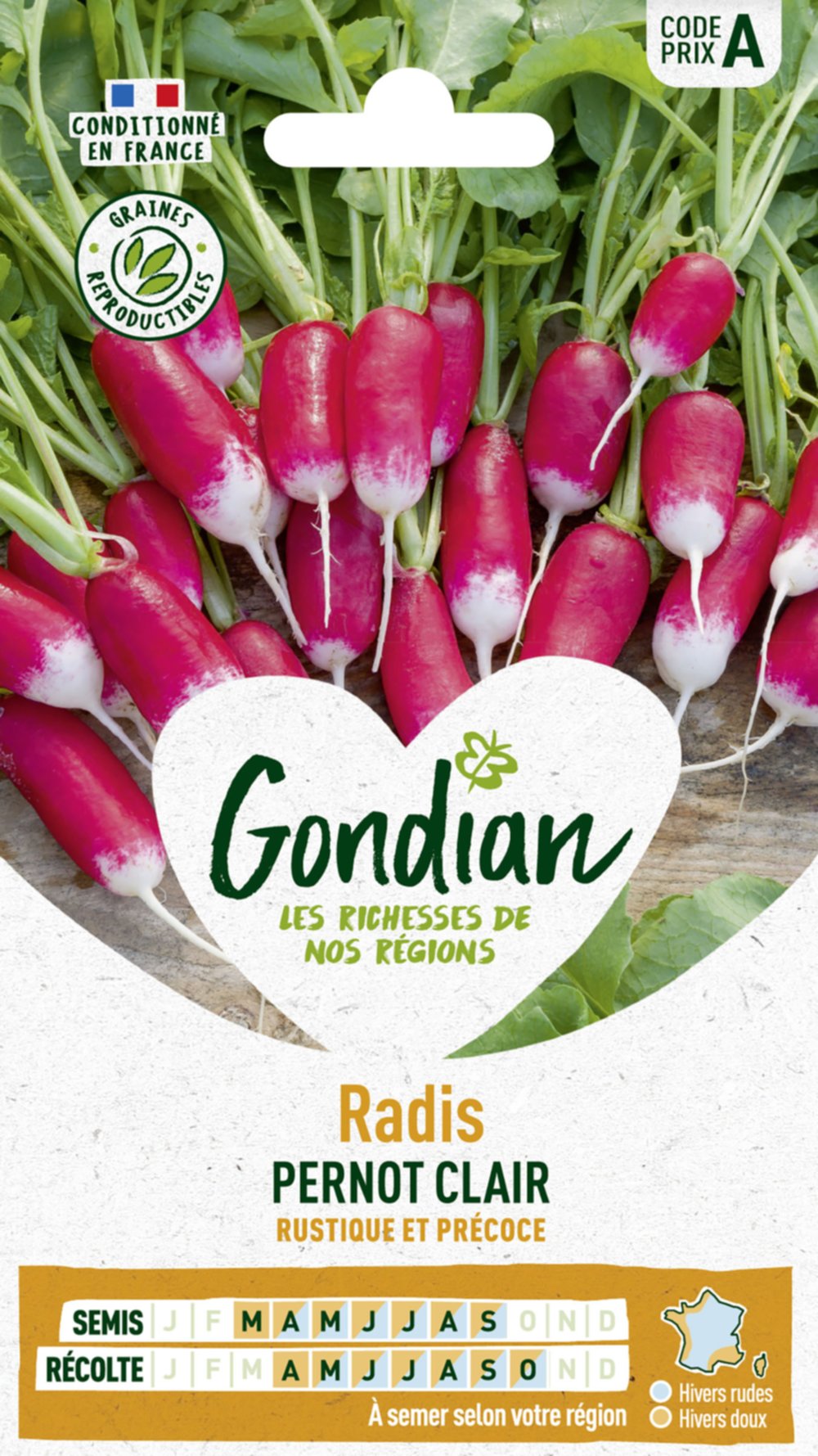 Radis Pernot Clair - GONDIAN