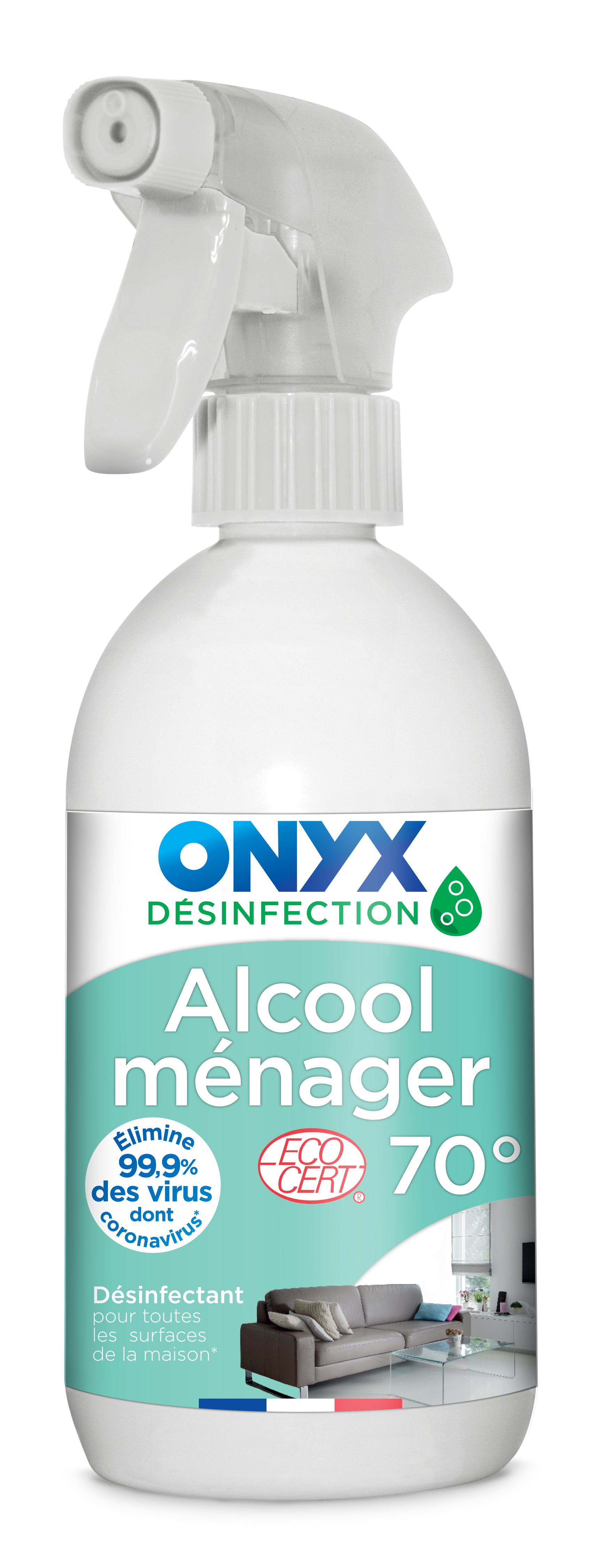 Alcool ménager 70° 500ml