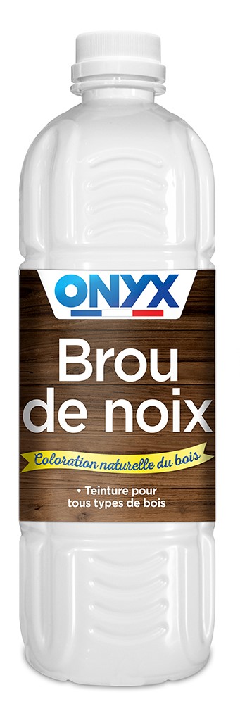 Teinture bois brou de noix 1 L - ONYX