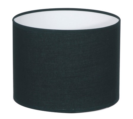 Abat-jour noir cylindre d20cm