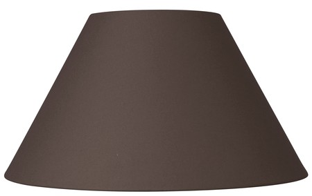 Abat-jour café fe coton d50cm