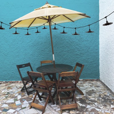 Guirlande noir mat little garden musette 10lm 6m - COREP