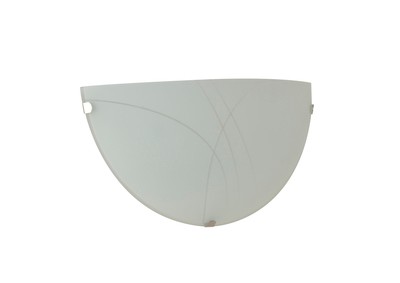 Applique verre blanc nella