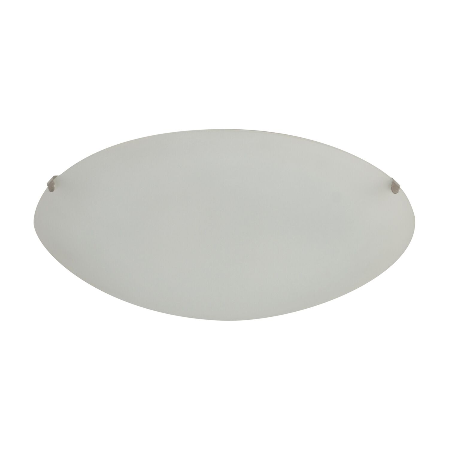 Applique/plafonnier verre blanc serena d25cm