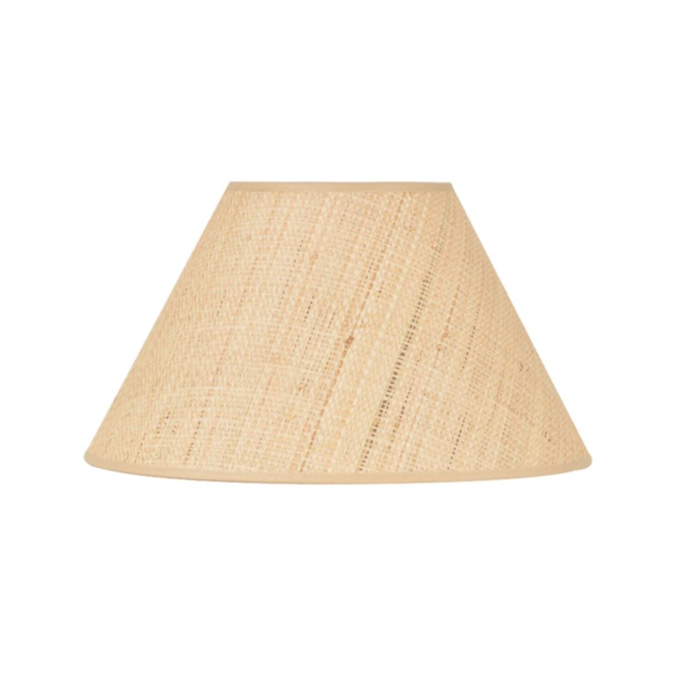 Abat-jour pétrole/absinthe fe d40cm