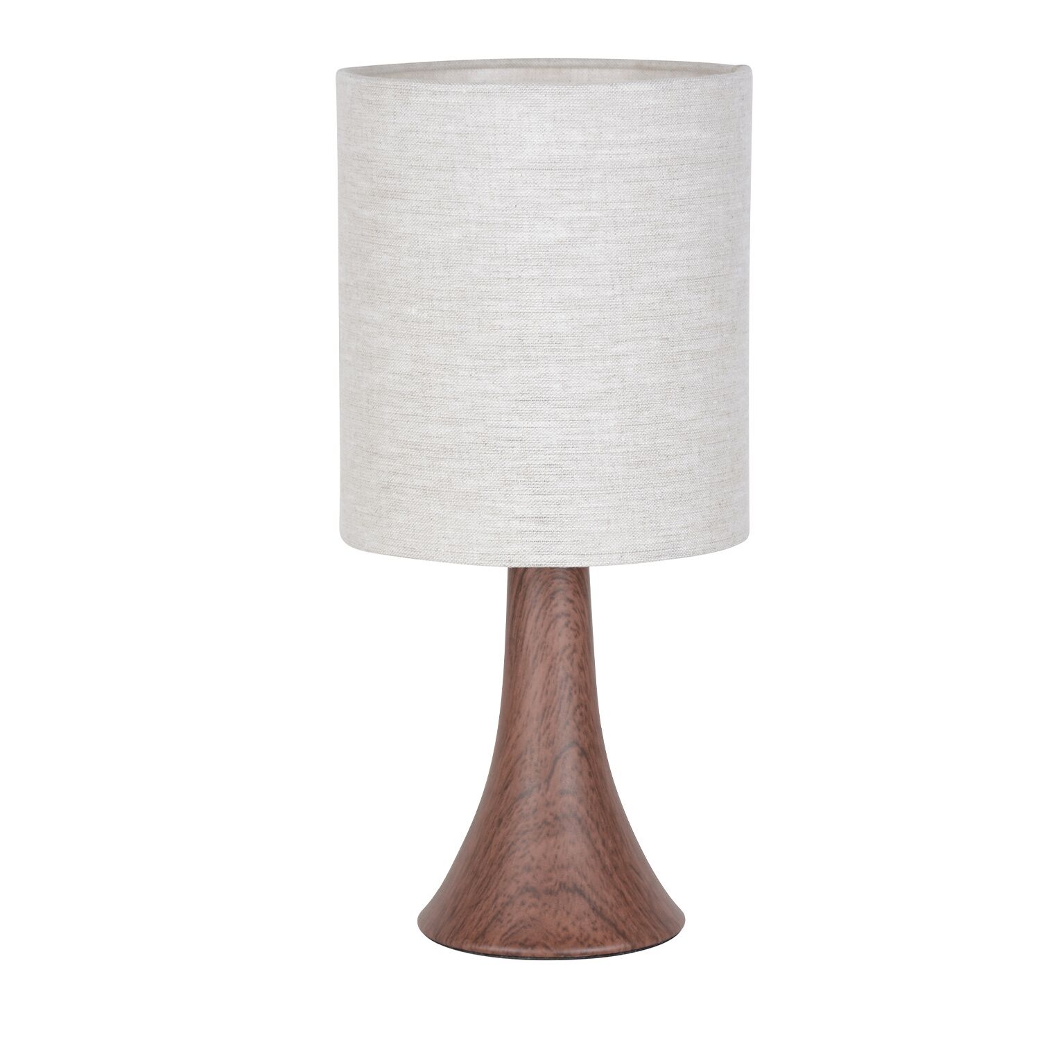 Lampe à poser Arto Touch bois foncé H.32cm - COREP