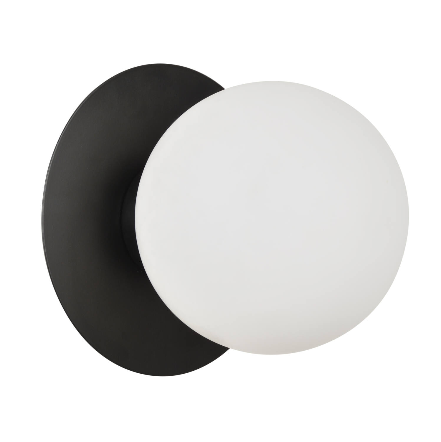 Applique métal noir Manor culot G9 33W 18x20cm