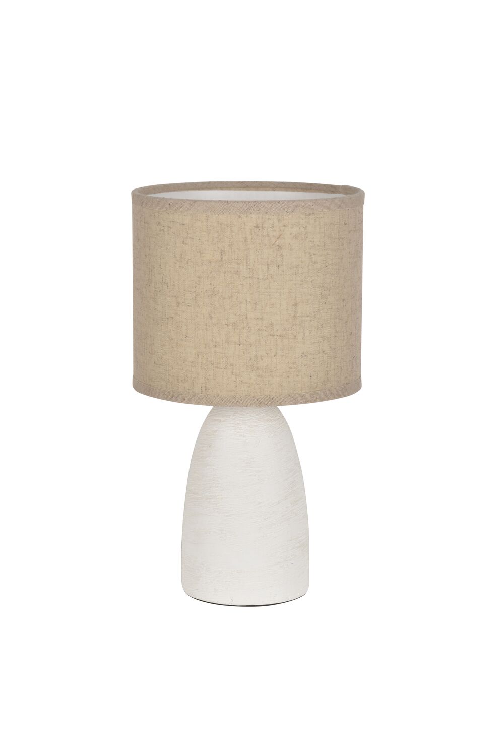 Lampe à poser Gaia céramique blanc H.26cm - COREP