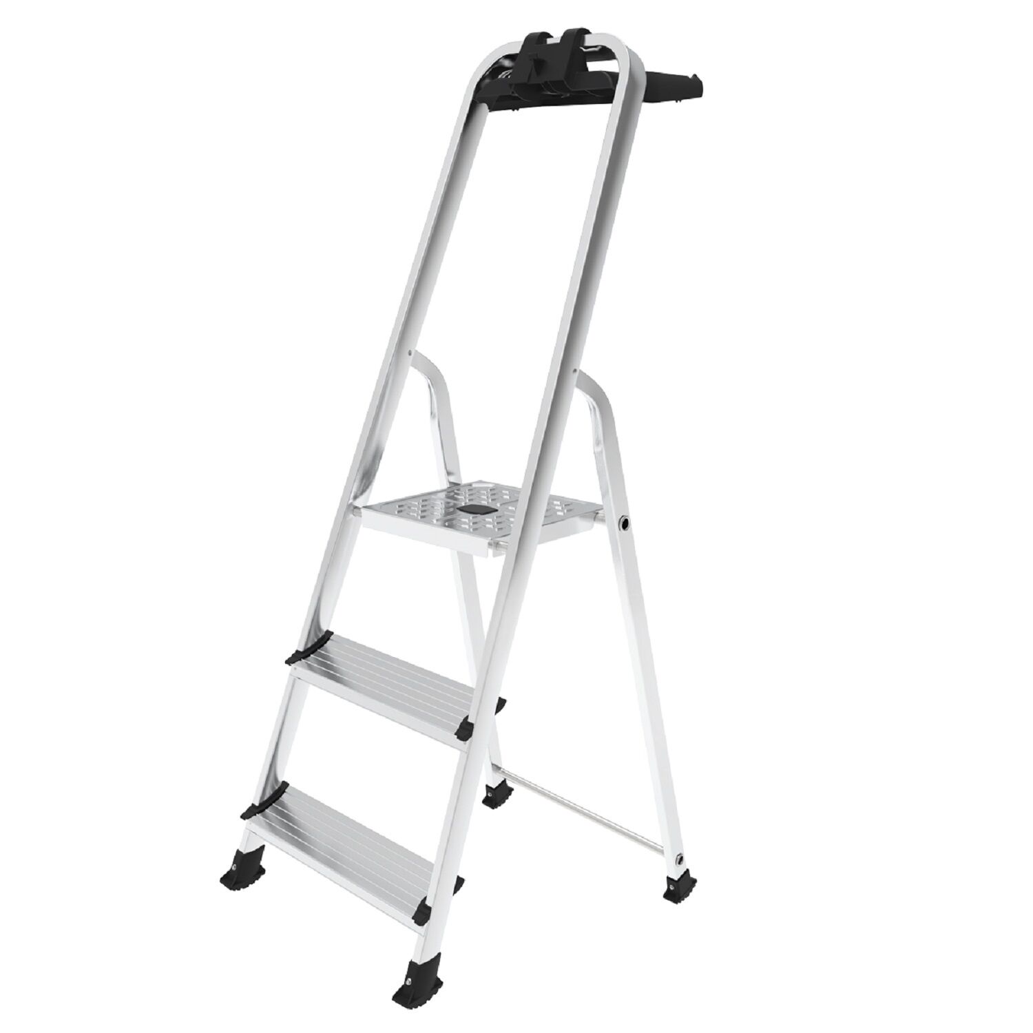 Escabeau aluminium - 3 marches 2m57 - brico