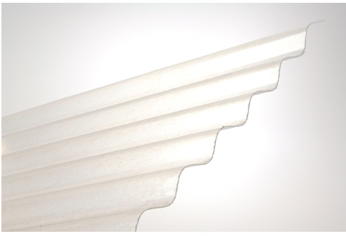 plaque polyester ondulé opalin - MR BRICOLAGE