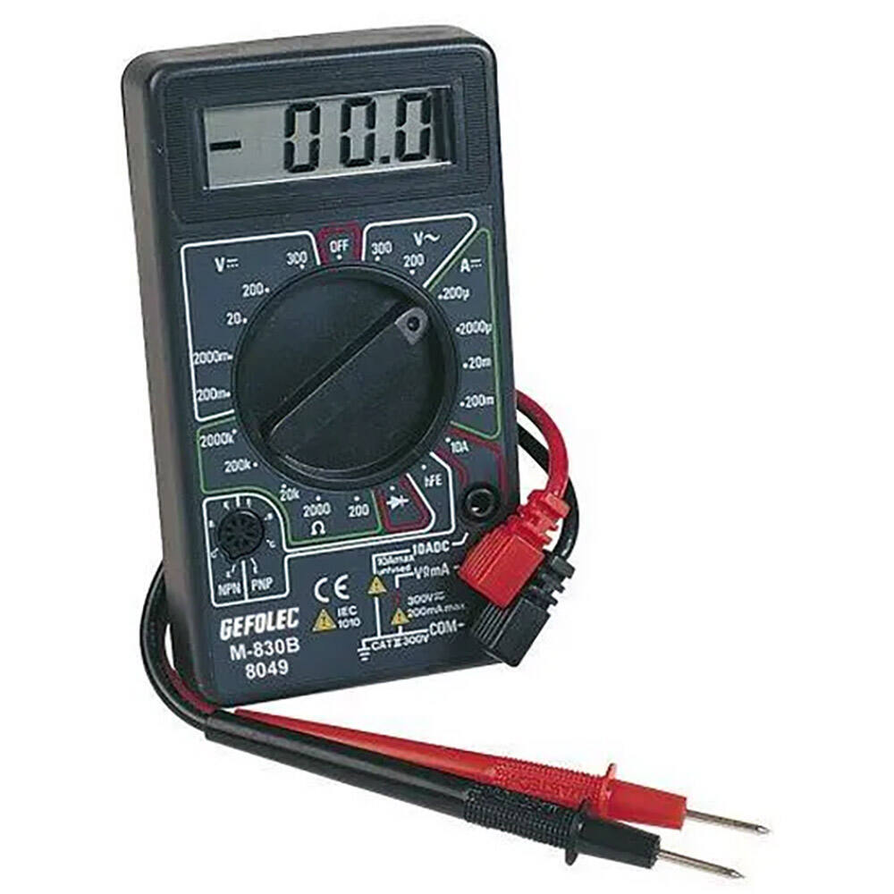 Multimètre Universel Digital Cat III Gefolec 8049