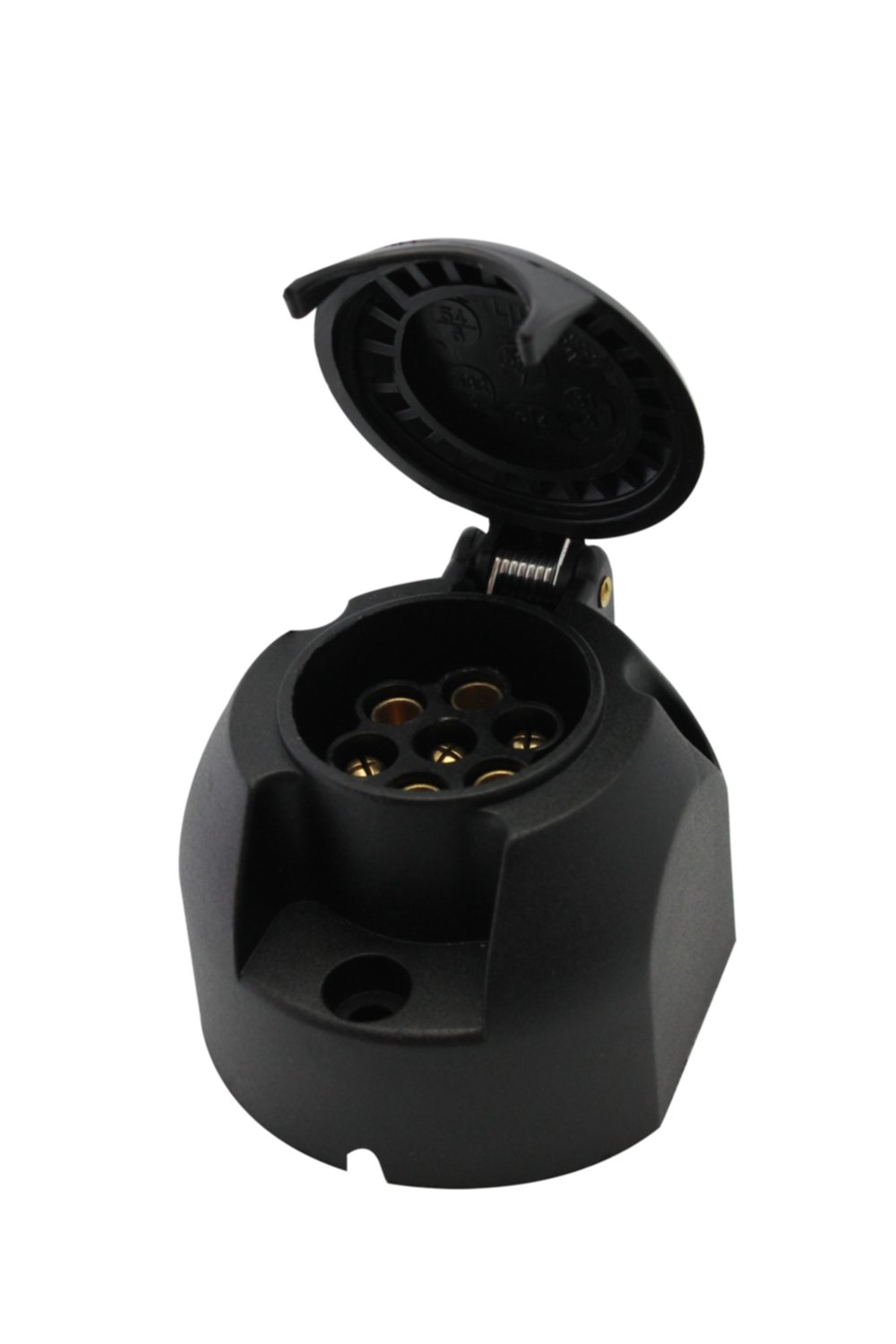 Prise 7 plots femelle plastique