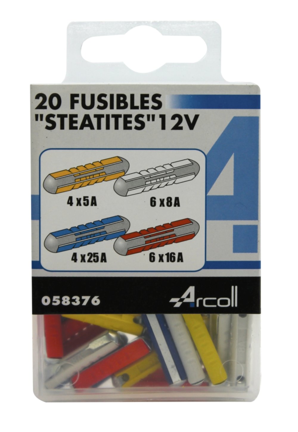 Fusible steatites assortis x20