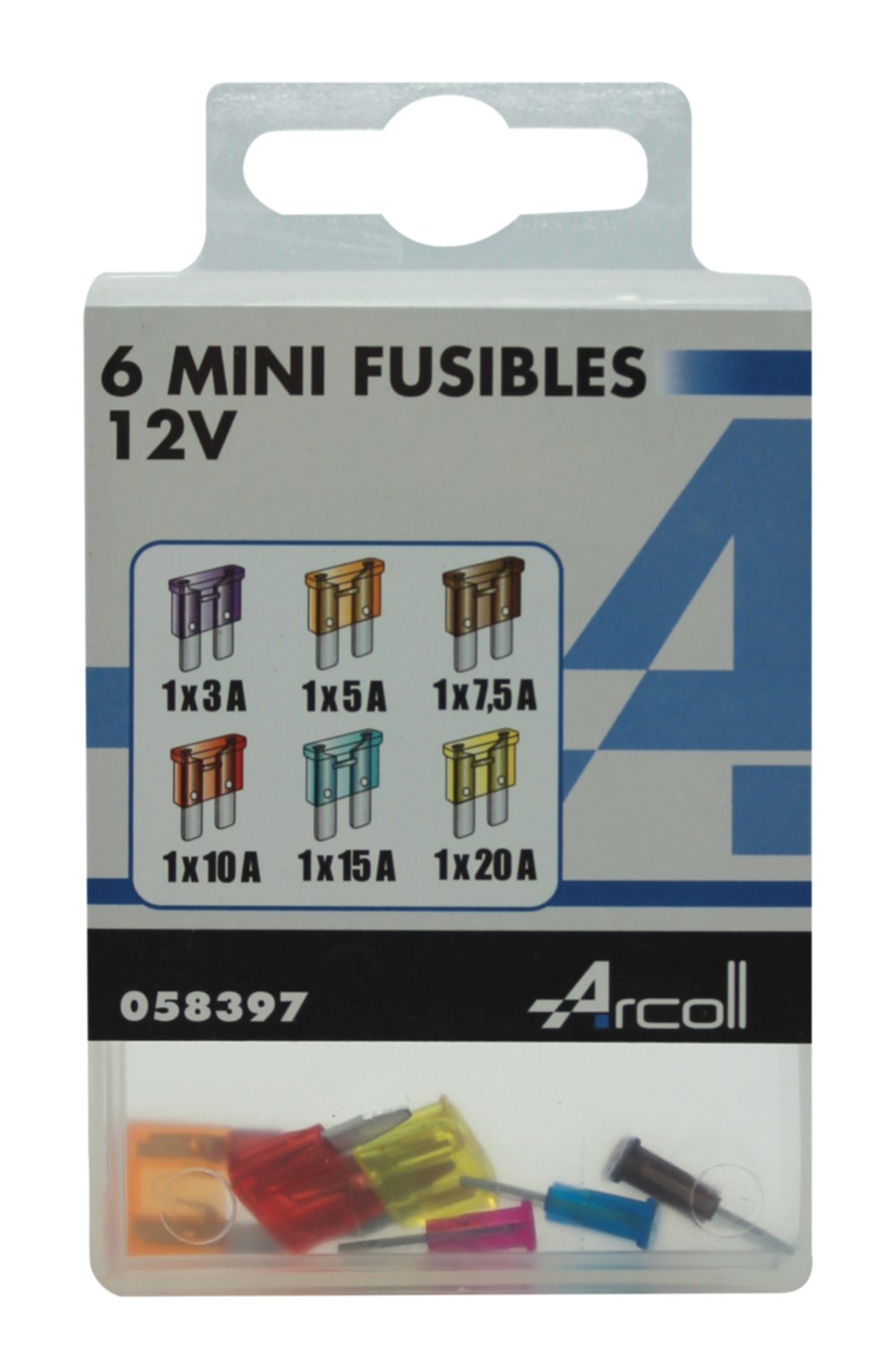 Fusible x6 mini assortis