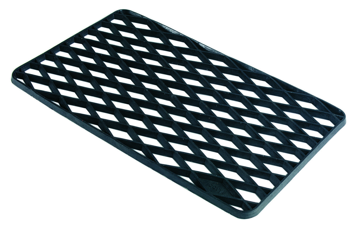 Tapis extérieur grattant grille PCV 56x34cm noir - CORYL