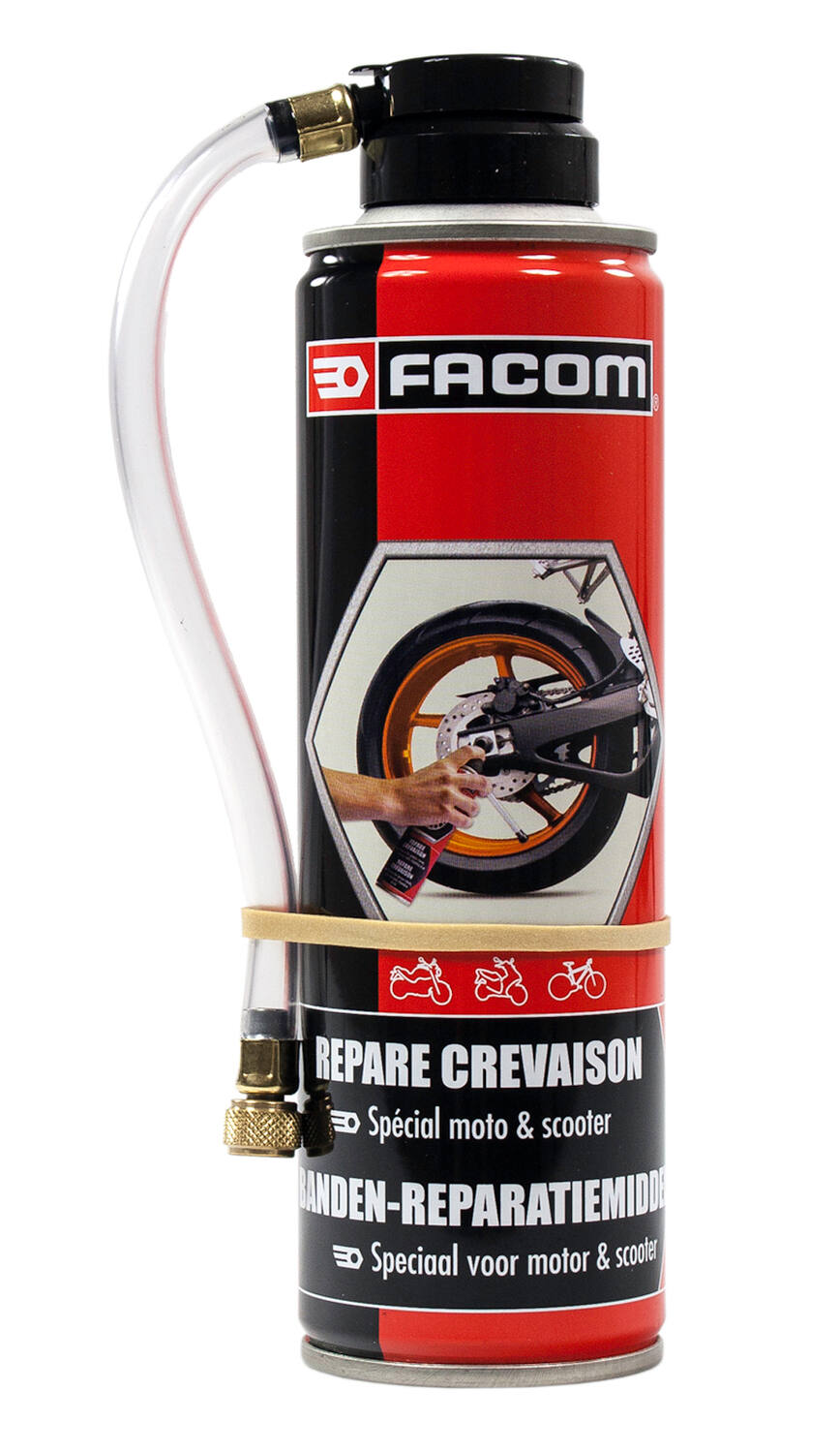 Moto répare-crevaison 250 mL - FACOM