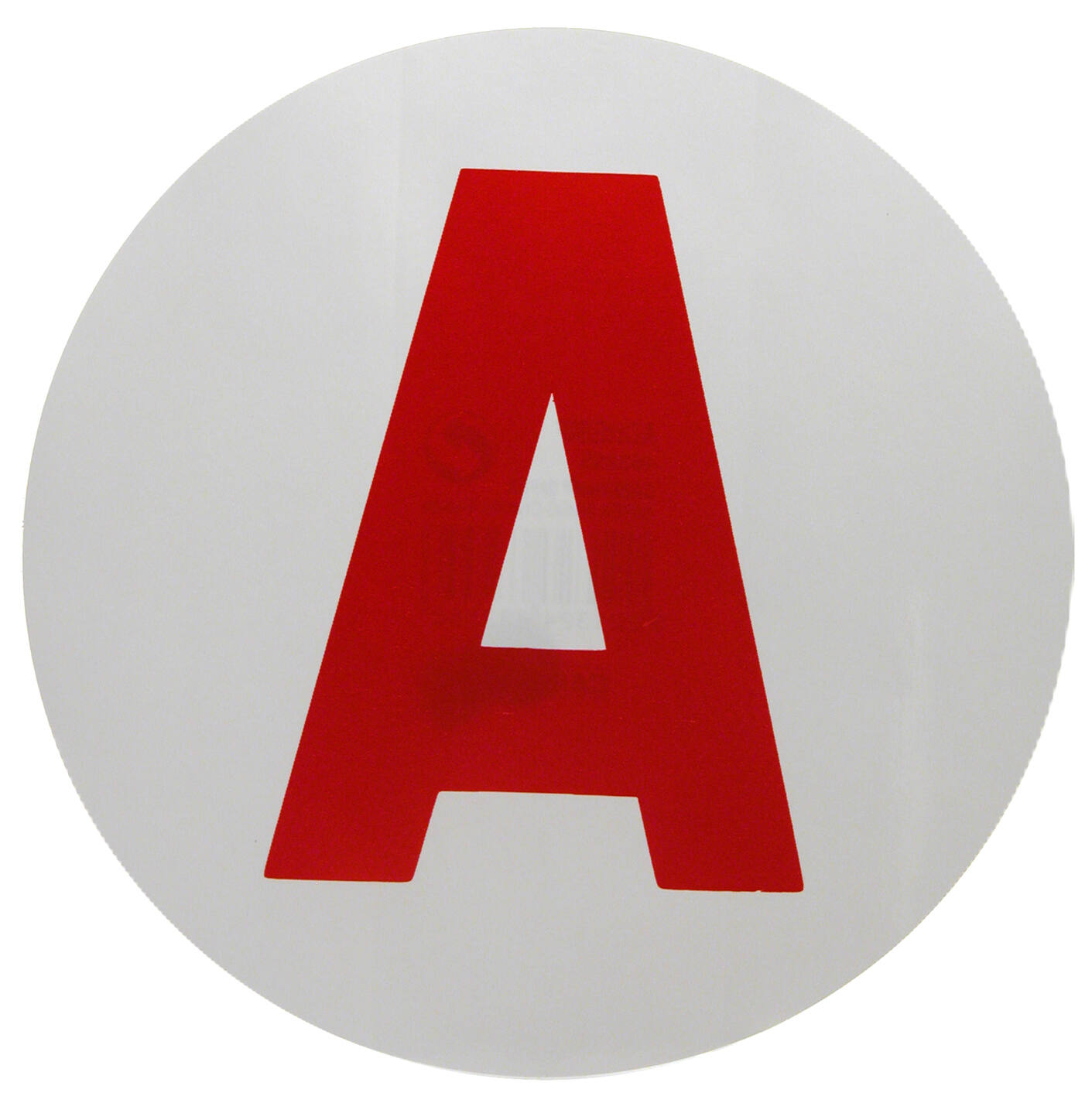 Disque A jeune conducteur adhésif - CARLINEA