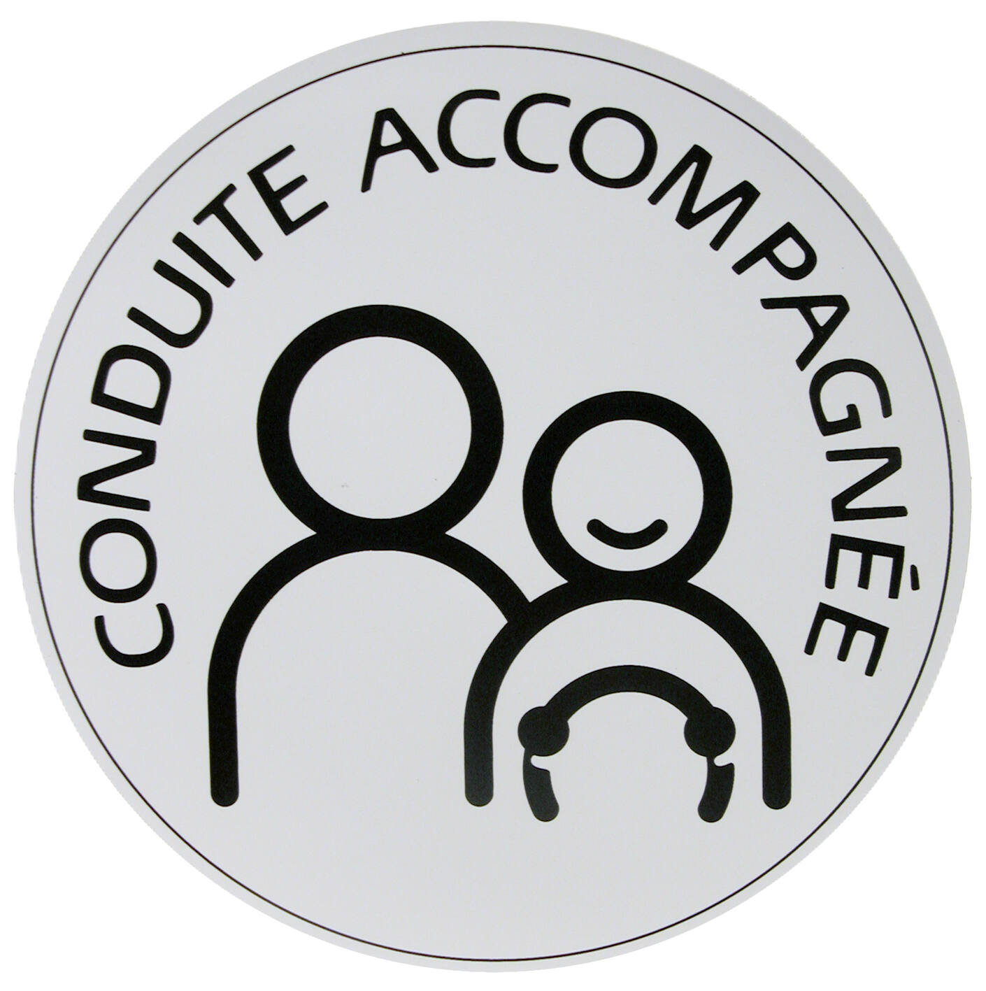 Disque Conduite Accompagnée magnétique - CARLINEA