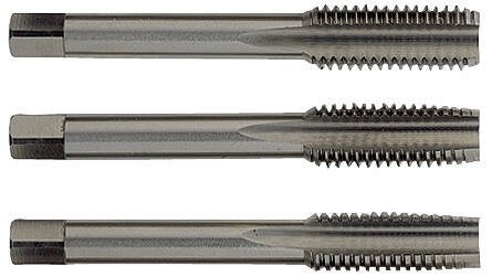 Jeu de 3 tarauds main hss din technic øm10x150