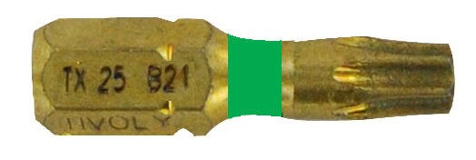 Embouts Diam Torsion pour vis torx n15 l25