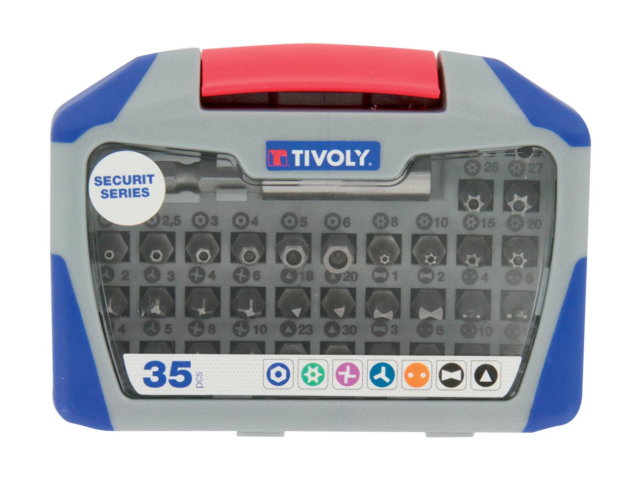 Coffret embouts securit séries 35 pcs 