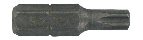 Embout pour vis torx tamper n° 20-25-27 l25