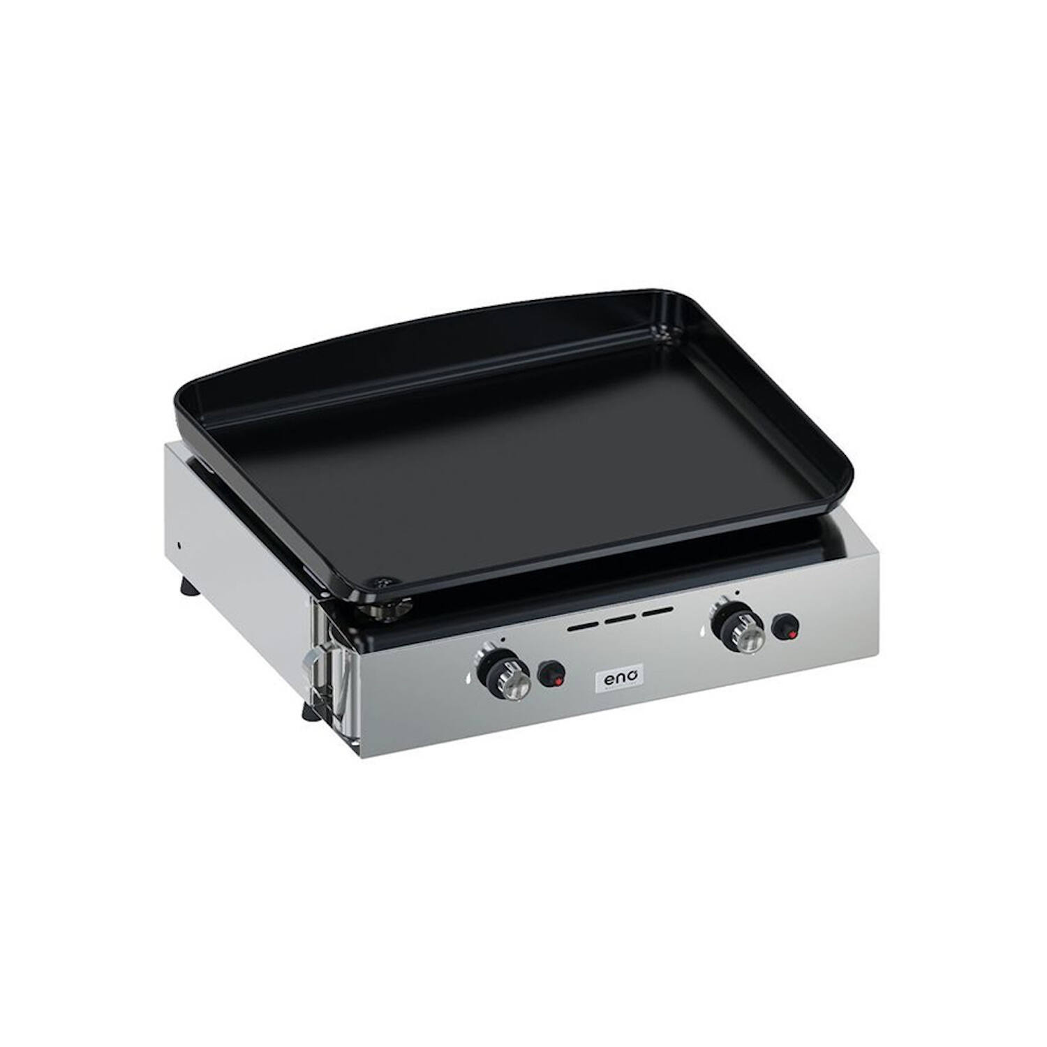 Plancha à gaz Initiale 60 Inox acier inoxydable - ENO