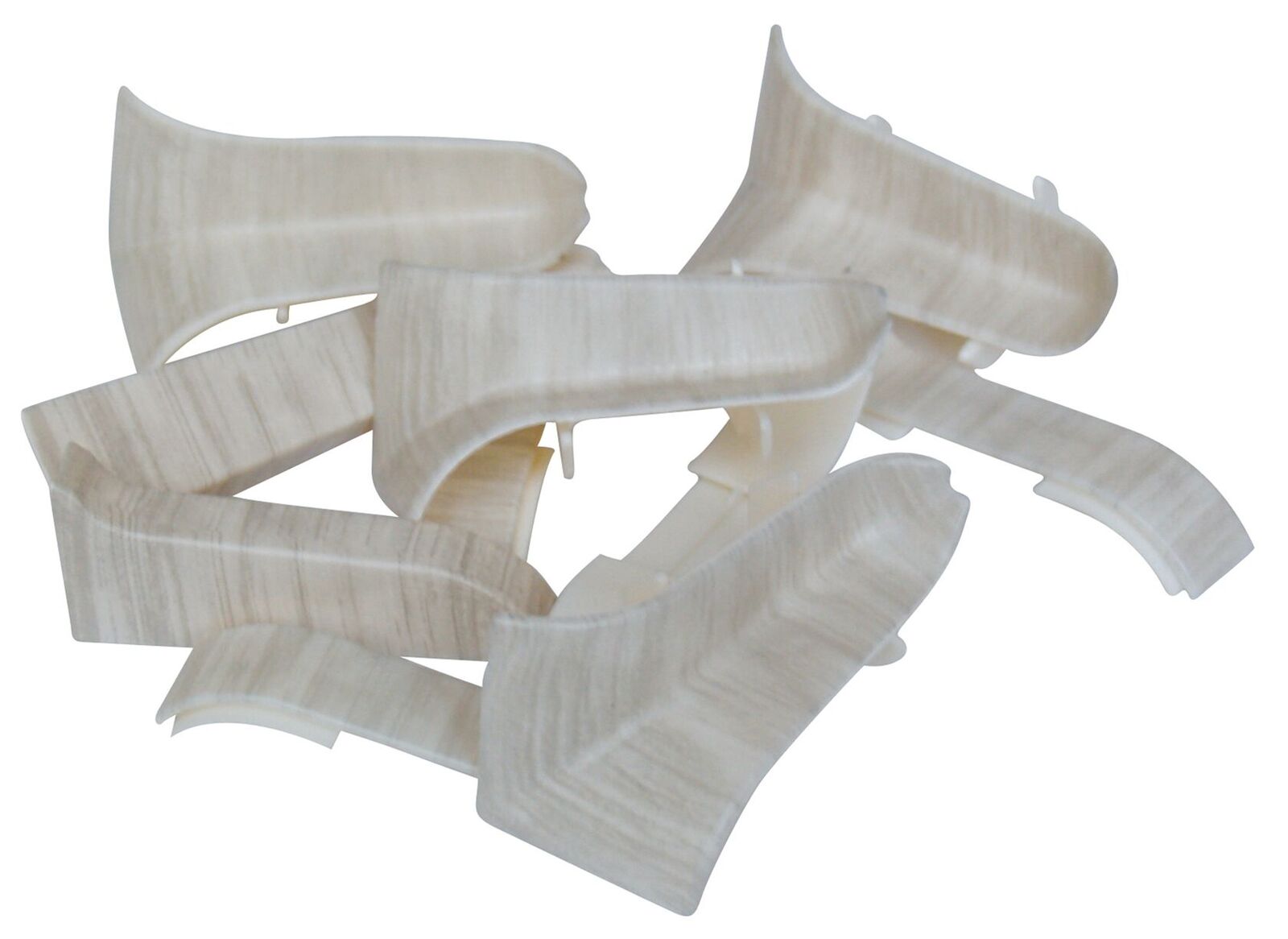 Kit de finition plus plinthe chene blanc haspen