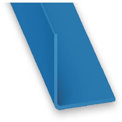 Cornière pvc bleu 20x20-2m - CQFD