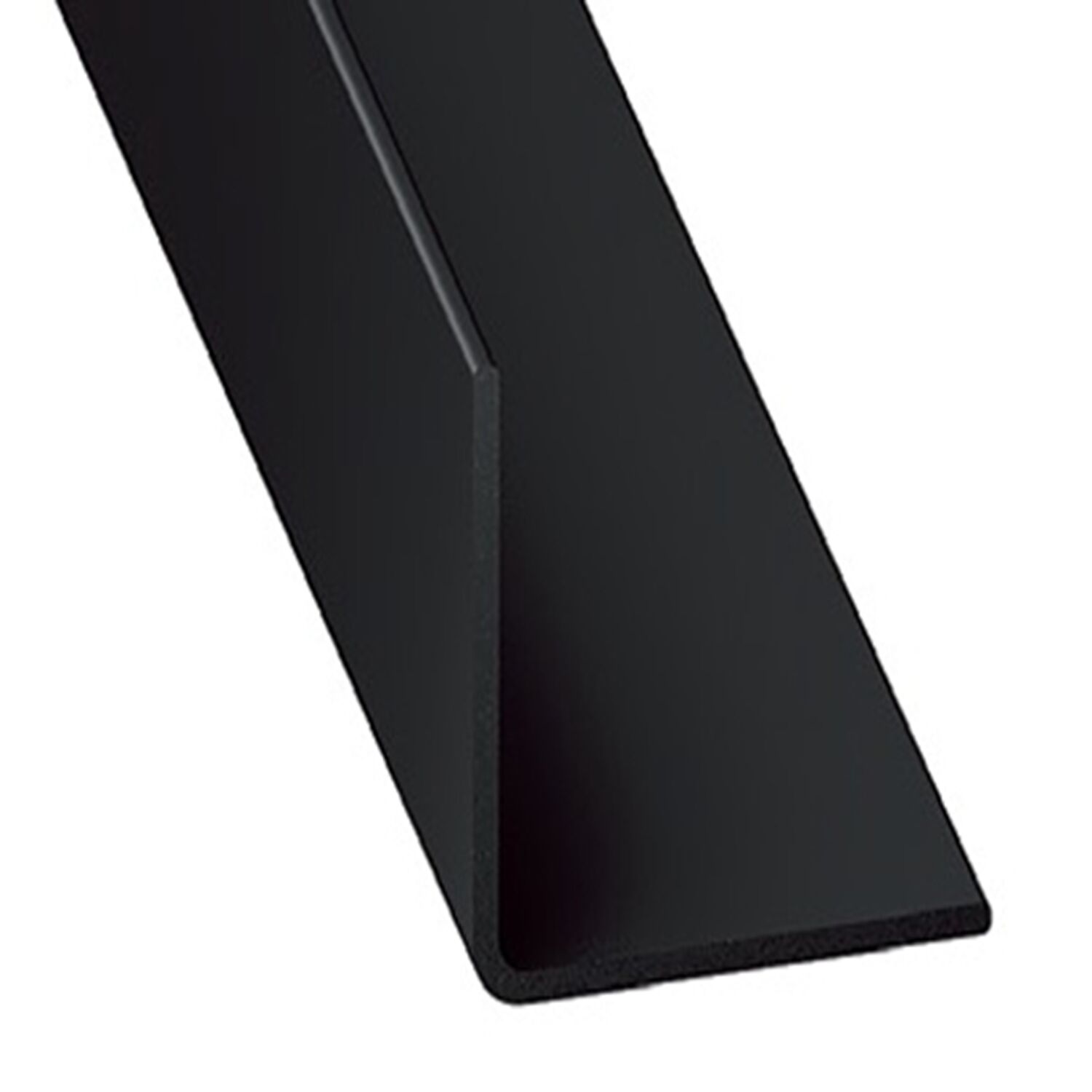 Cornière PVC laqué noir 20 x 20 mm 2m - CQFD