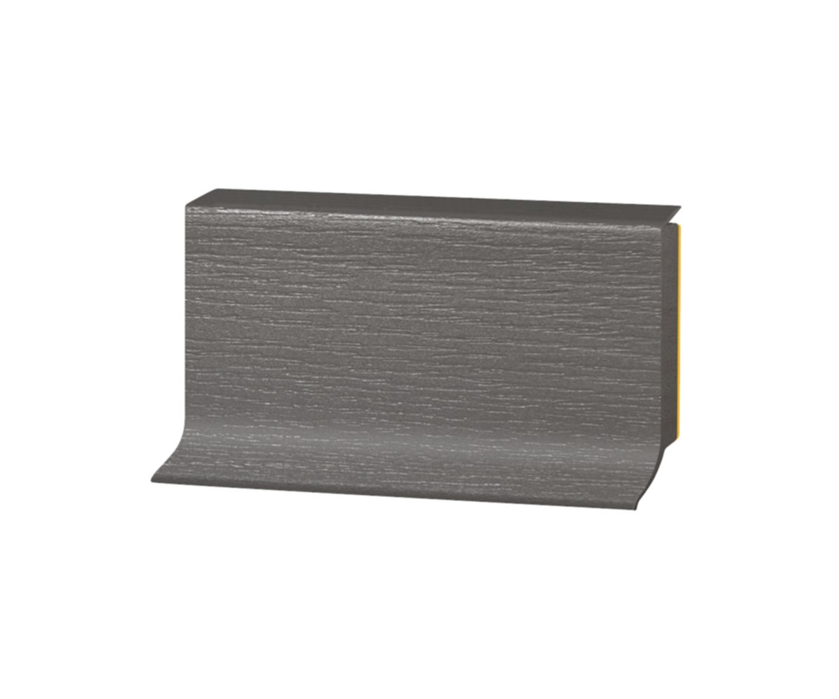 Plinthe gris fonçé 60mm 2,2m