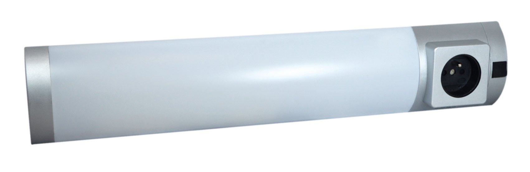 Bandeau led 5,5w 270lm&prise 2p+t blanc