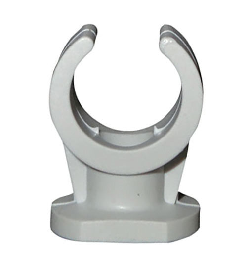 Lyre 25 colliers souples Ø25-28mm gris