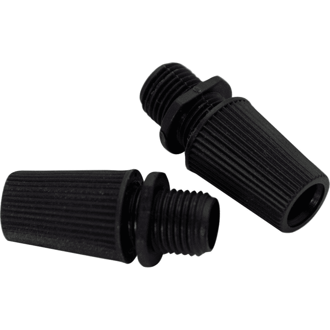 2 serre-cables plastique pas 10x1 noir