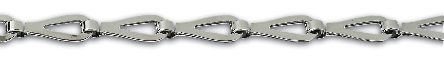 Chaîne découpé chromé 12kg mai L.19mm (vendu au mètre) - CHAPUIS