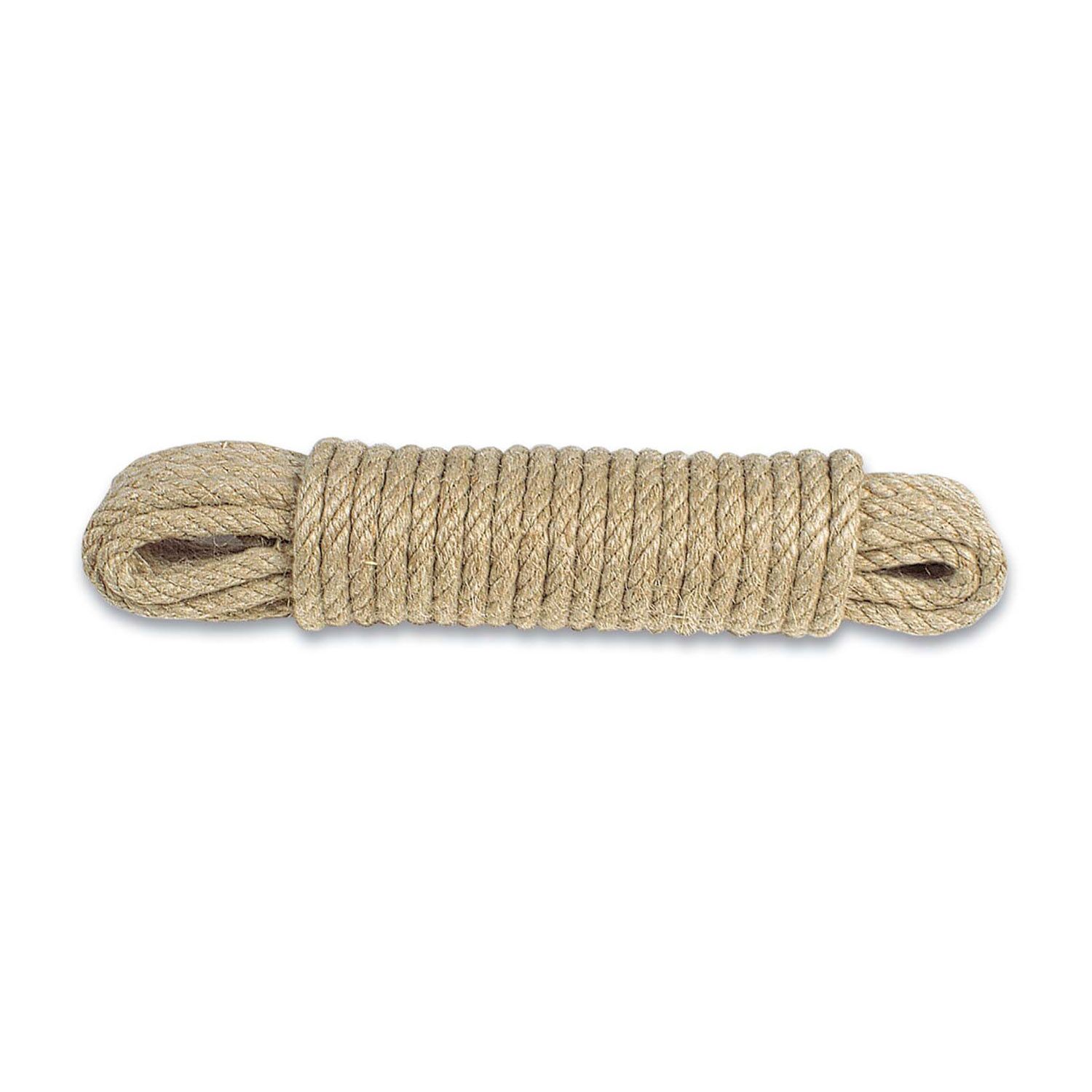 Corde torsadée chanvre 8mm Longueur 10 mètres- CHAPUIS