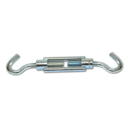 Tendeur à cage 2 crochets acier zingué cage fonte Ø 5,3mm L.