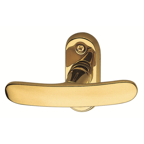 Bouton de fenêtre Eva laiton poli