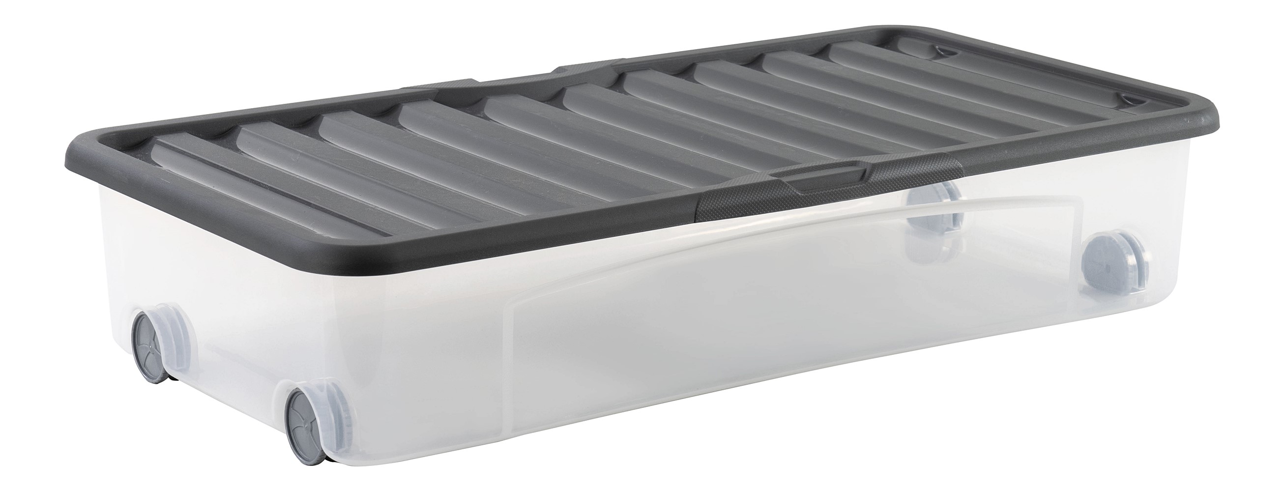 Bac de rangement dessous de lit Ventilo 35 L gris - SUNDIS
