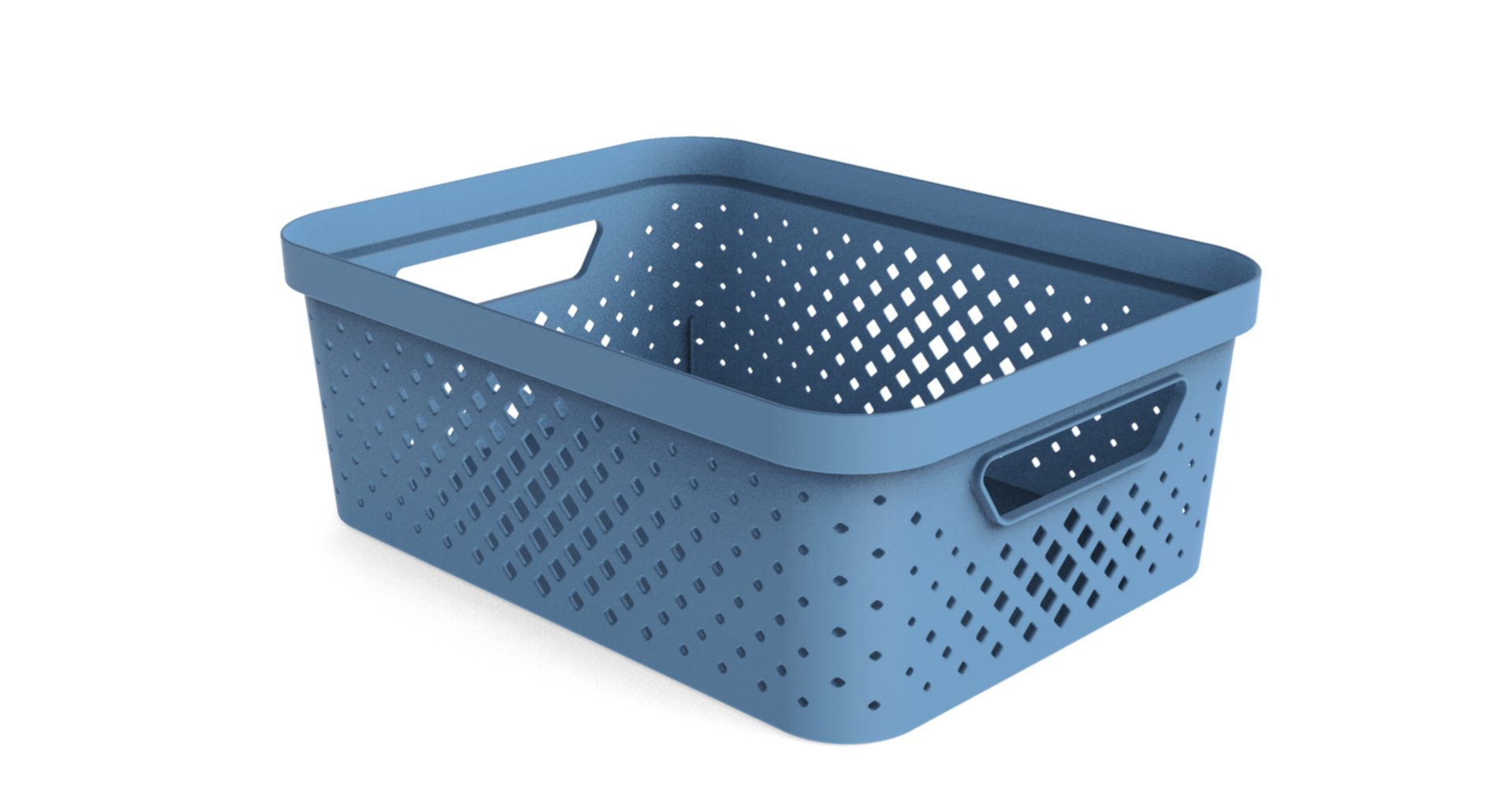 Panier Pixel 10 L bleu - SUNDIS