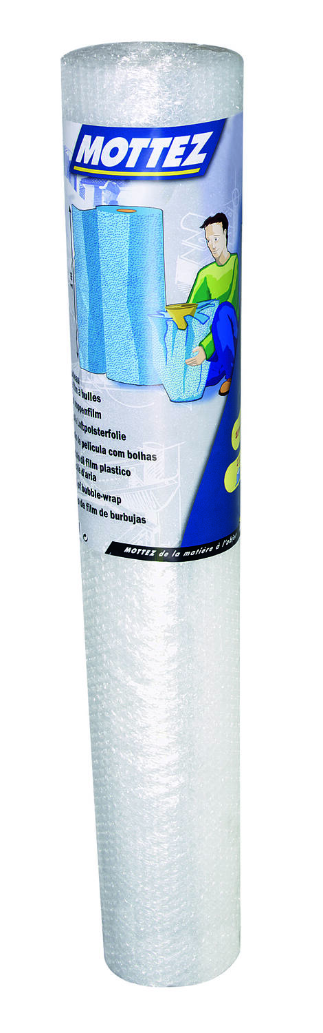 Rouleau de film bulles 10 x 1 m - MOTTEZ