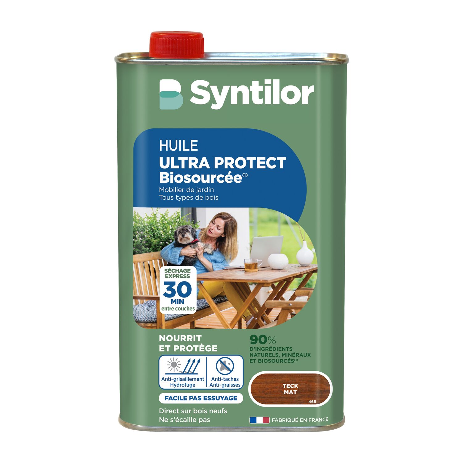 Huile Ultra Protect Bio Teck Mat 1L - SYNTILOR